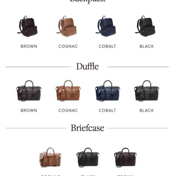 Italian  Leather Black Backpack - Picture 4 of 11